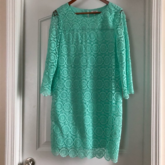 Crown & Ivy Eyelet Dress - Picture 1 of 1